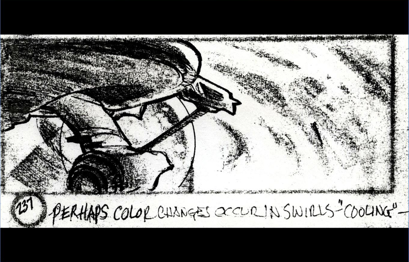 Illustration for article titled Original Star Trek II: Wrath Of Khan VFX Storyboards Are A Visual Feast